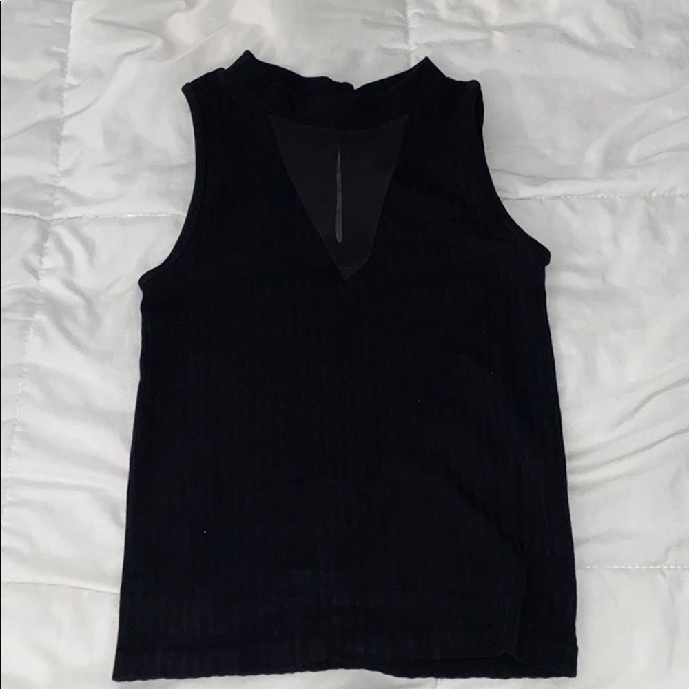 Black Crop Top